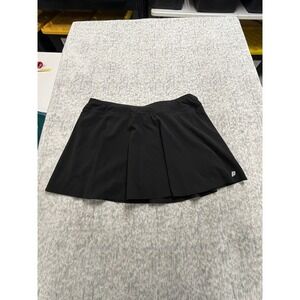 Prince Womens Black Pleated Tennis Skort XL Athletic Golf Pickleball Skirt NWOT